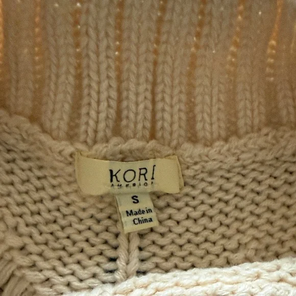 Kori Cream Cable Knit Sweater - Picture 4 of 6